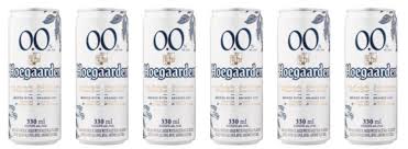 Hoegaarden 0.0 Non Alcoholic Beer (Can) - Pack of 6